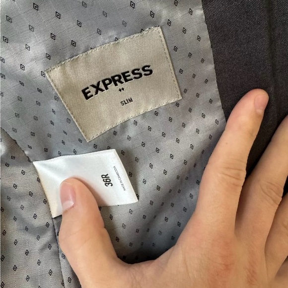 Express Slim men’s two-piece suit 36R - Picture 2 of 10